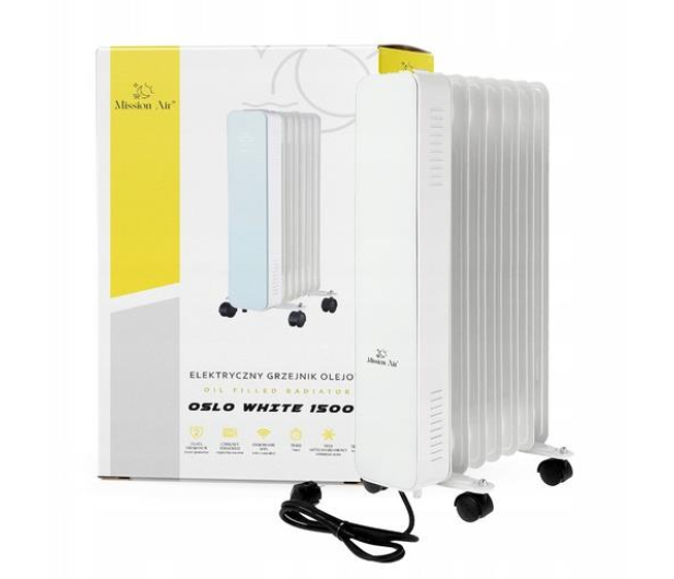Mission Air Grzejnik olejowy OSLO 1500W White WiFi - 1590311 - zdjęcie 11